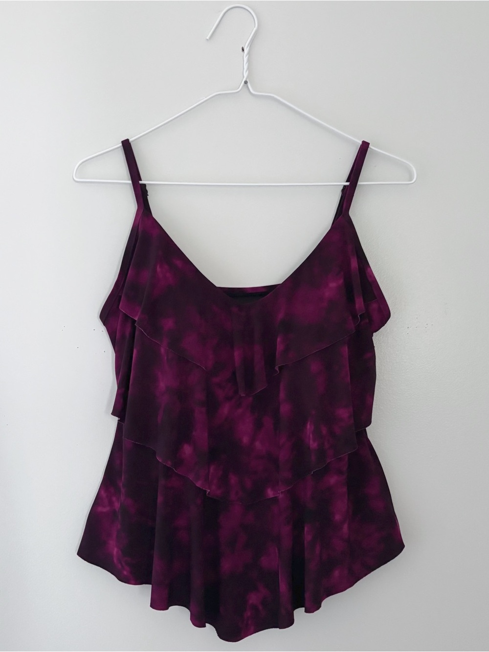 Y2K Ruffle Tank